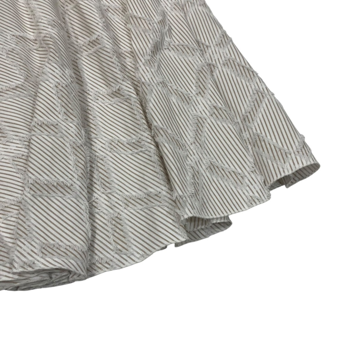 Libre Dressストライプノースリーブワンピース42778