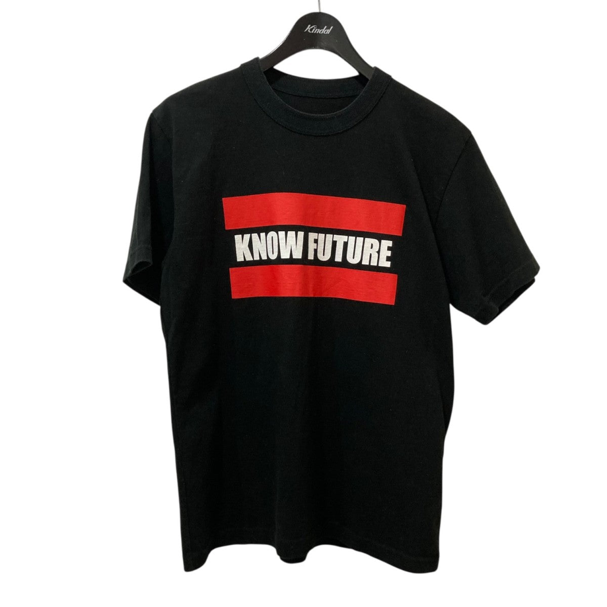 sacai×KAWS フロントロゴTシャツ21-0285S 21-0285S ブラック
