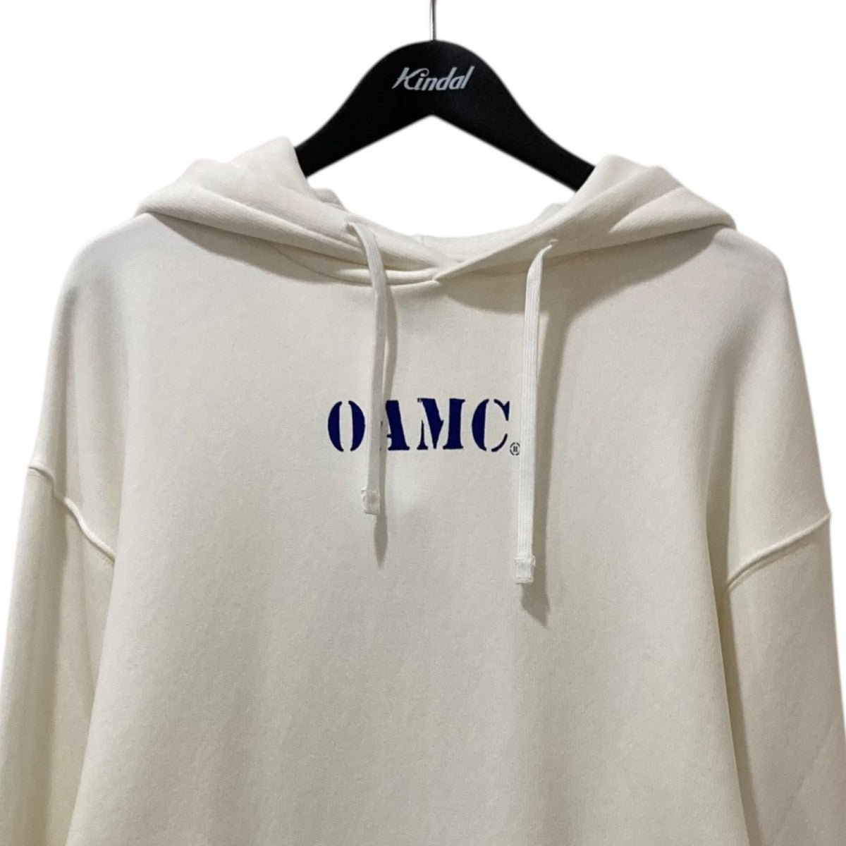 OAMC オーエーエムシー パーカー フーディ slashed グレー L OAMC / SLASHED HOODIE | public