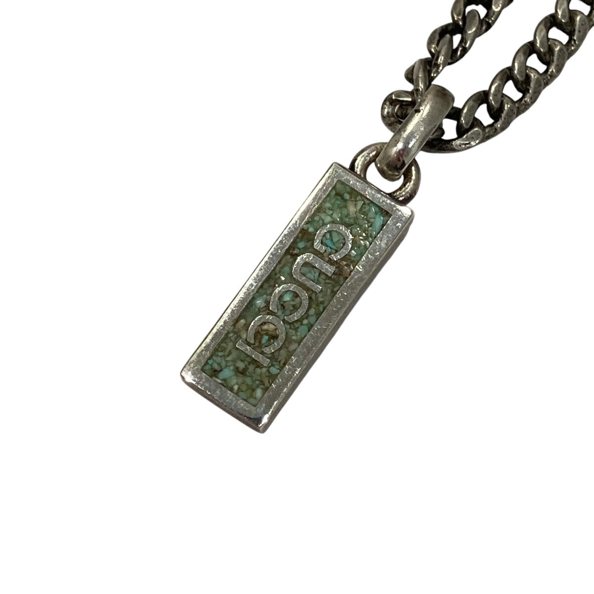 GUCCI ロゴプレートネックレス 古着・中古-3枚目のアイテム画像