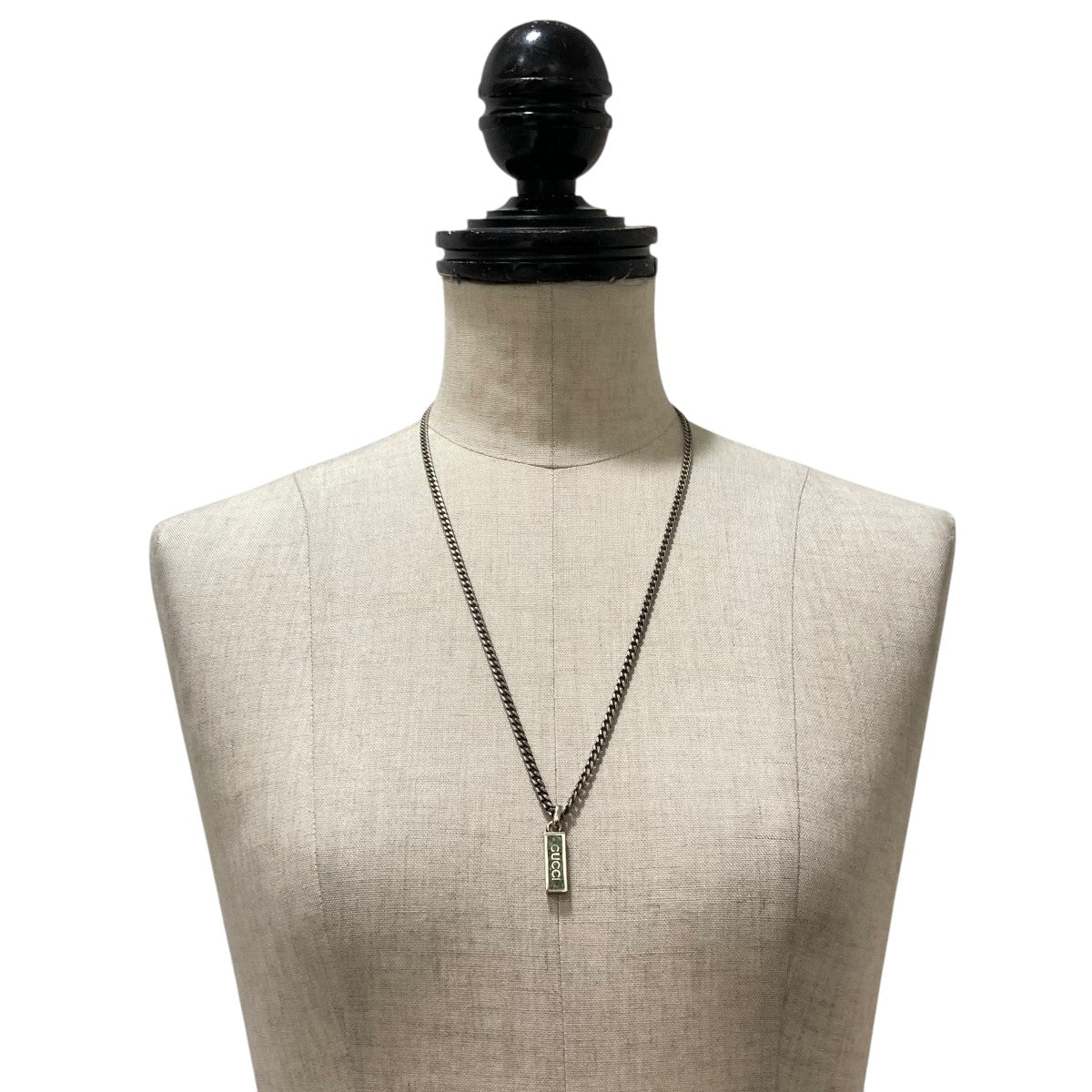 GUCCI ロゴプレートネックレス 古着・中古-8枚目のアイテム画像