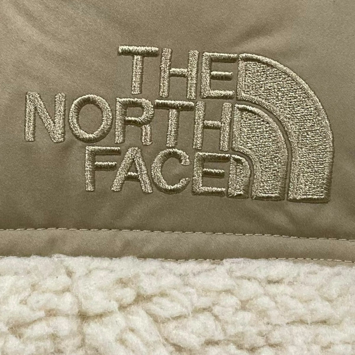 21AW フリース切替ダウンジャケット Sherpa Nuptse Jacket シェルパヌプシジャケット NF0A5A84