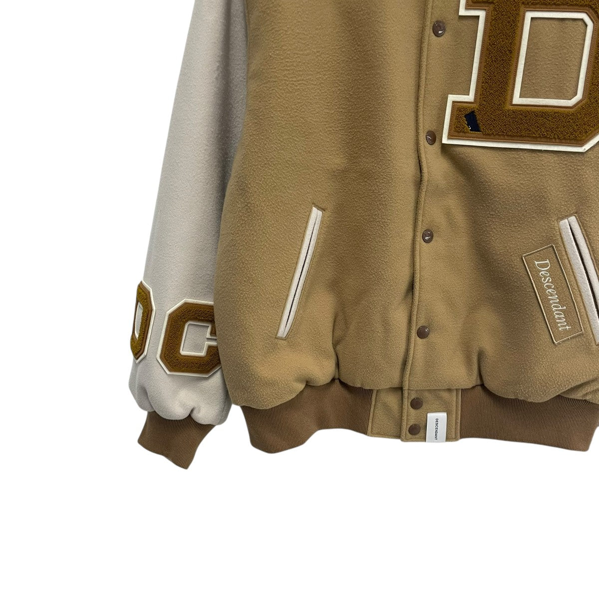 DESCENDANT(ディセンダント) 21AWSQUAD VARSITY JACKETブルゾン212WVDS