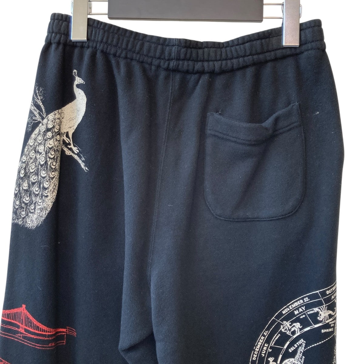 パンツ ensou. ensou. エンソウ Multi-print スウェットパンツ ホワイト M メンズ