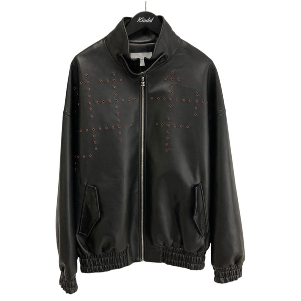 ジャケット・アウター 8on8 jacket 8ON8(エイトオンエイト) 24AWEmbroidered Eco Leather Jacketフェイク