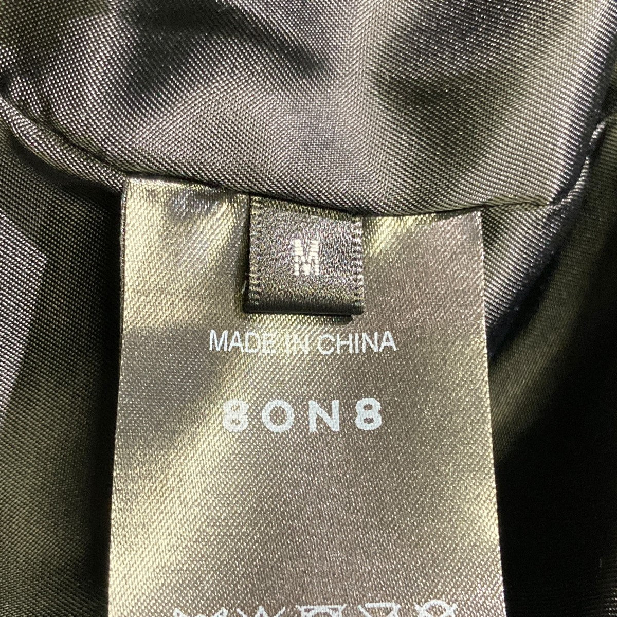 8ON8(エイトオンエイト) 24AWEmbroidered Eco Leather Jacketフェイク