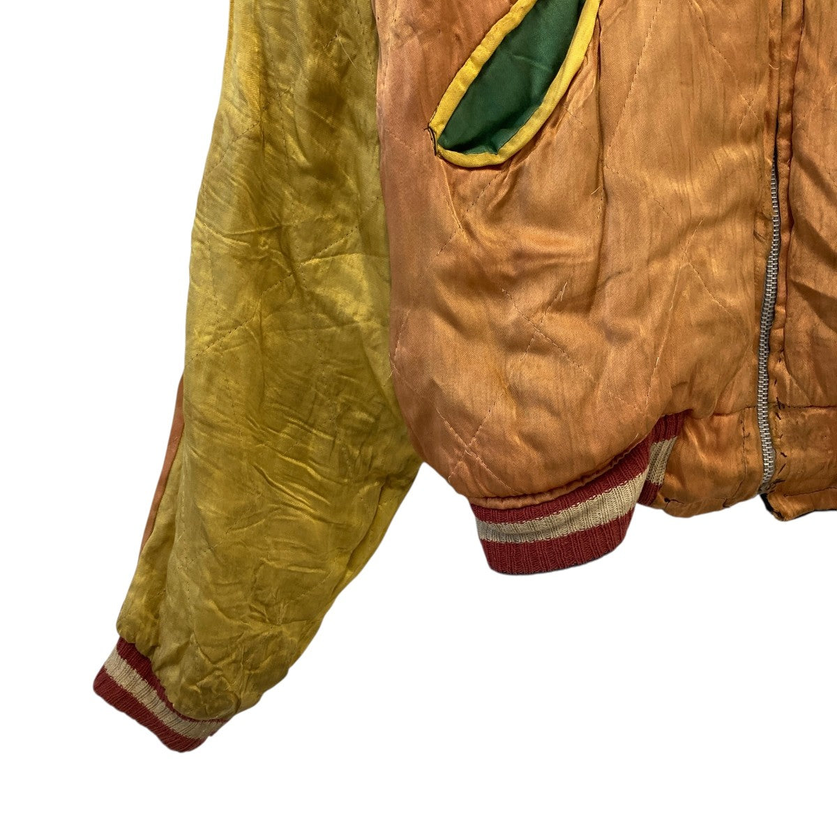 VINTAGE(ヴィンテージ) 50s JAPAN 虎×鷹スカジャン ブラック