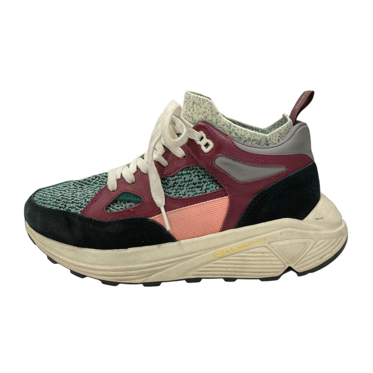 MAISON KITSUNE×BRANDBLACK AURAスニーカーKWA-3651-C KWA-3651