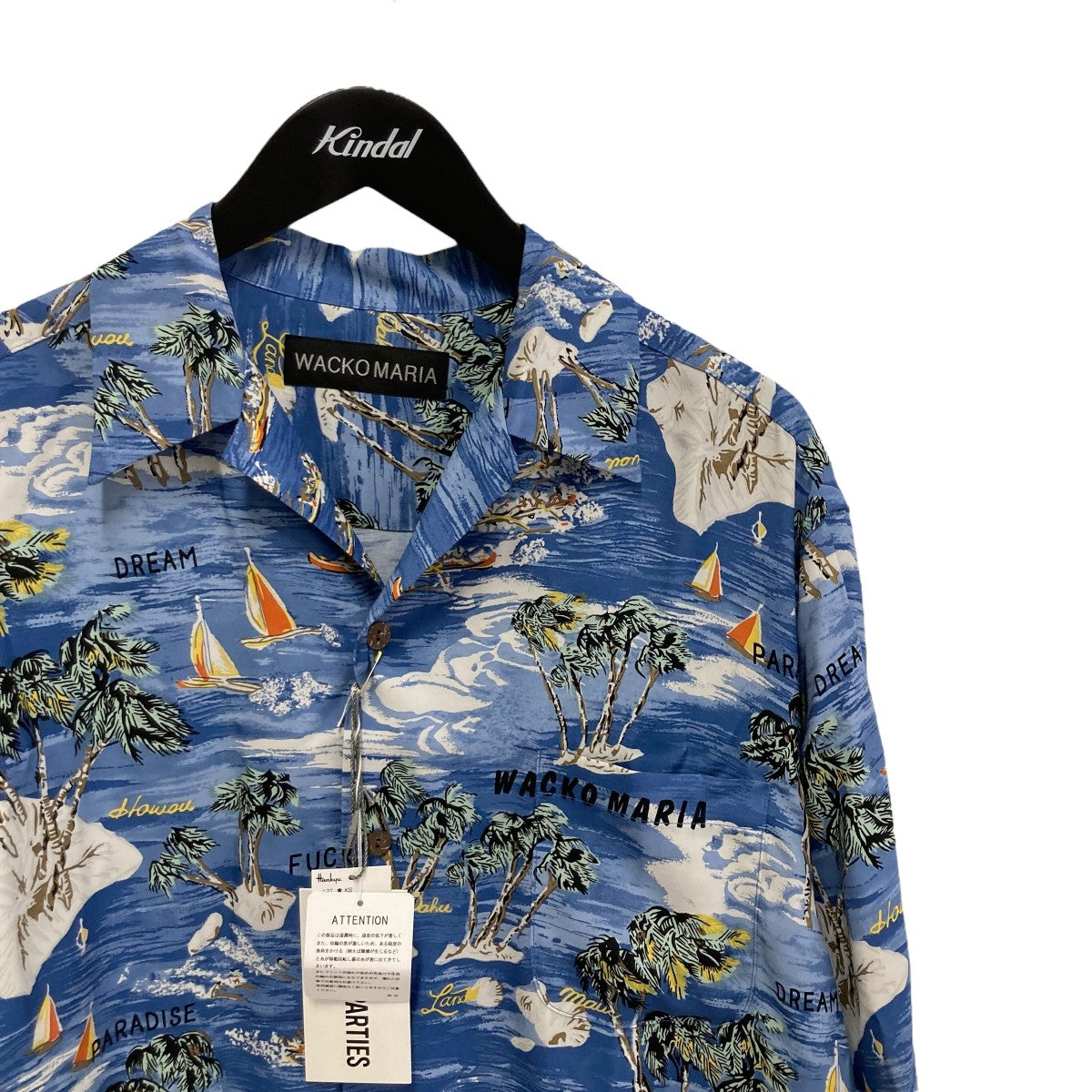 wacko maria25ss半袖シャツ バックロゴ XL WACKO MARIA(ワコマリア) 25SSHAWAIIAN SHIRT S S半袖シャツ
