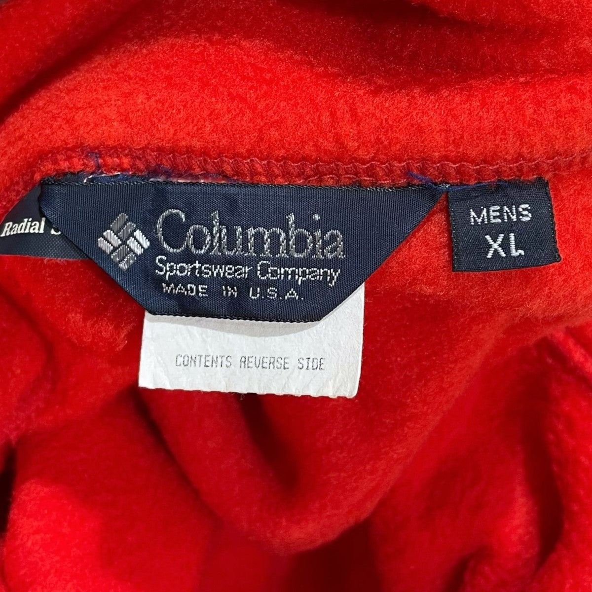 定番古着　Columbia ロゴ刺繍 フリース生地 古着 ジップアップジャケット 海外品columbia ロゴ刺繍入りフリースジャケット 古着 | ATTA MON