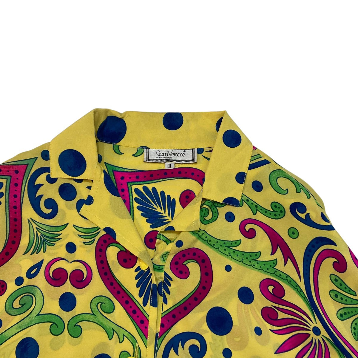 90s GIANNI VERSACE ジャンニヴェルサーチ 斜めストライプシャツ 90s GIANNI VERSACE ジャンニヴェルサーチ 斜めストライプシャツ