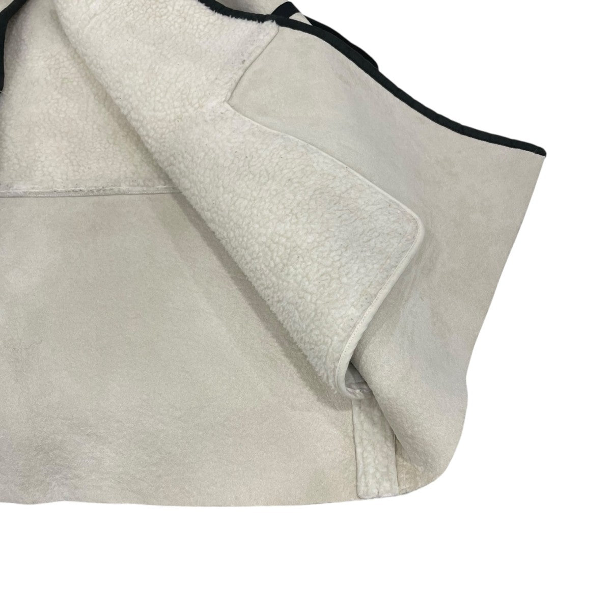 フェイクムートンノーカラーコート470DA230-6280