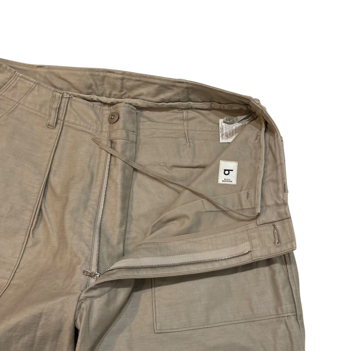 blurhms(ブラームス) Cotton Back Satin Baker Pantsカーゴ