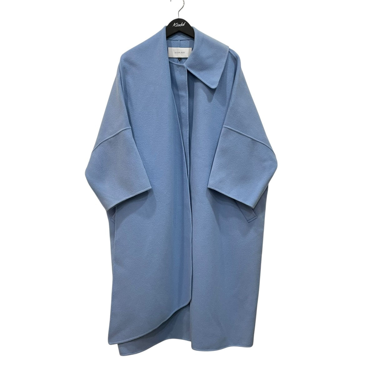 LE CIEL BLEU(ルシェルブルー) Double Faced Cape COATウール
