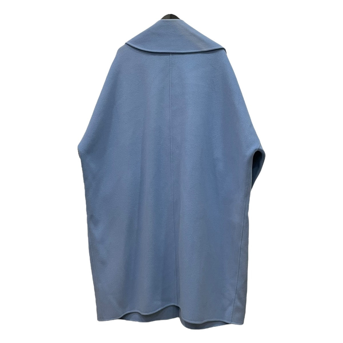 LE CIEL BLEU Double Faced Cape COAT ブルー LE CIEL BLEU（ルシェルブルー）の「Double Faced Cape COAT