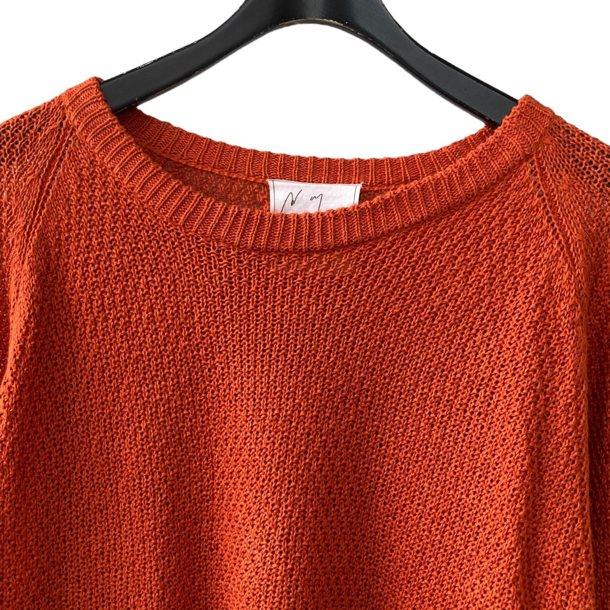 ANCELLM(アンセルム) MESH KNITメッシュのニットセーターANC