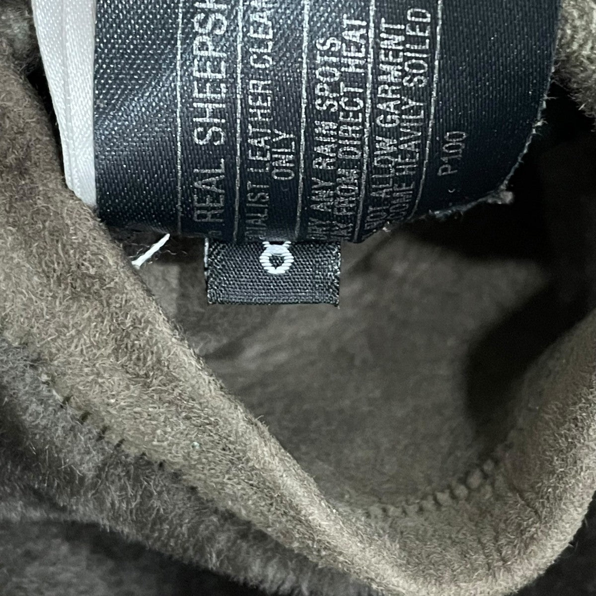 Unknown(アンノウン) リバーシブル ムートンコート ブラウン サイズ 8