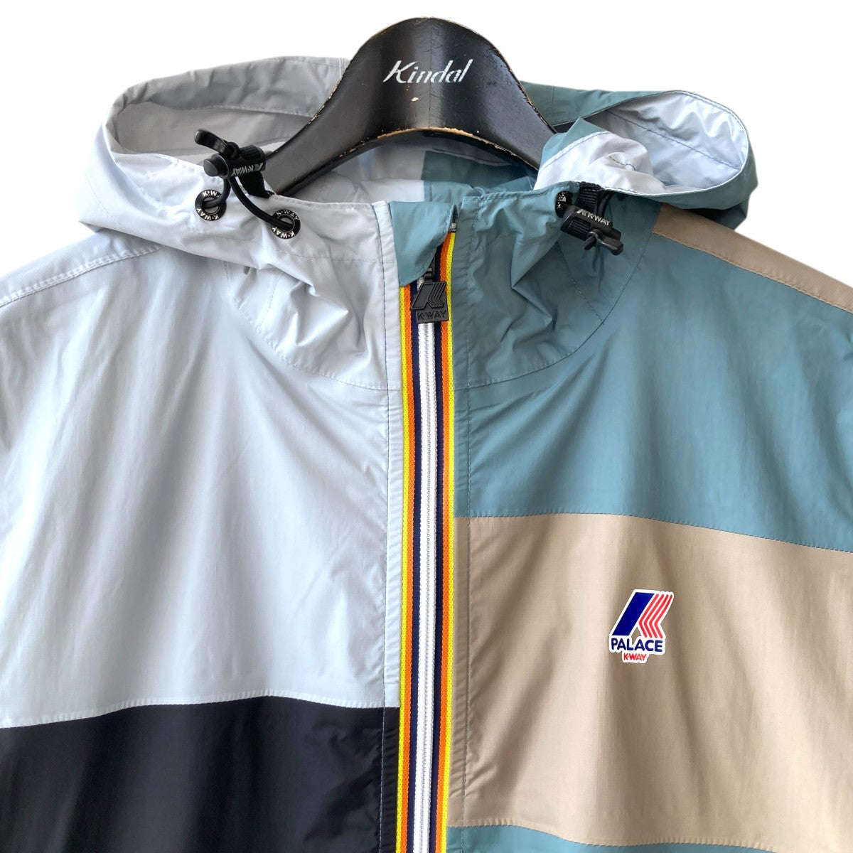 PALACE×K-WAY Claude Packable Jacketパッカブル ジャケット グレー
