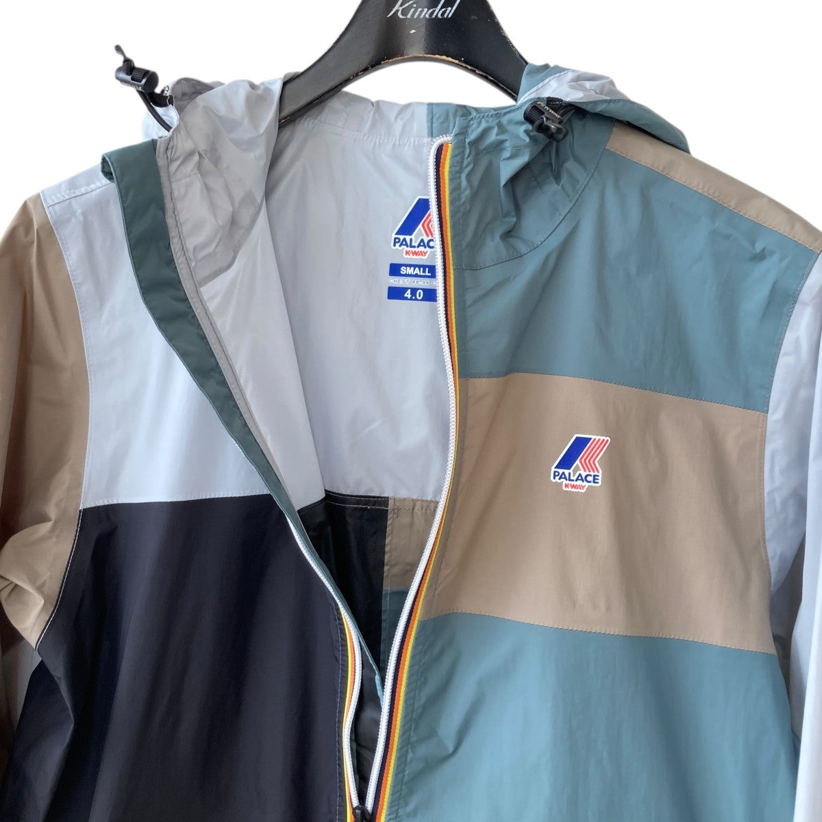 PALACE×K-WAY Claude Packable Jacketパッカブル ジャケット 古着・中古-4枚目のアイテム画像