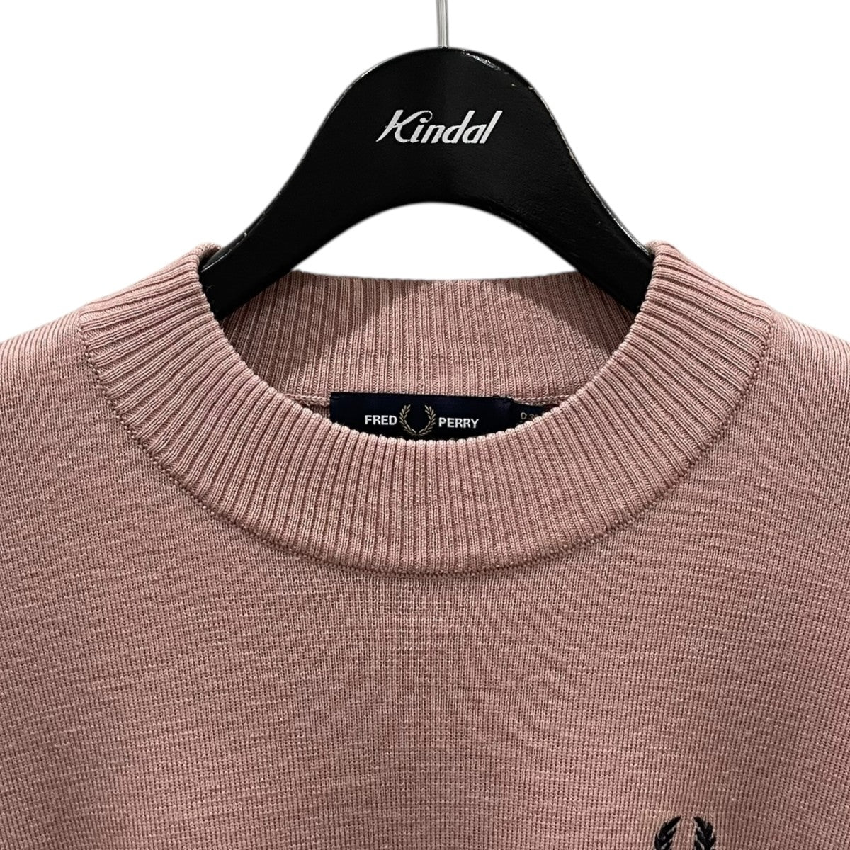 アウトレットFred Perryフレッドペリー新品ニット FRED PERRY(フレッドペリー) バイカラーニットセーター K6107