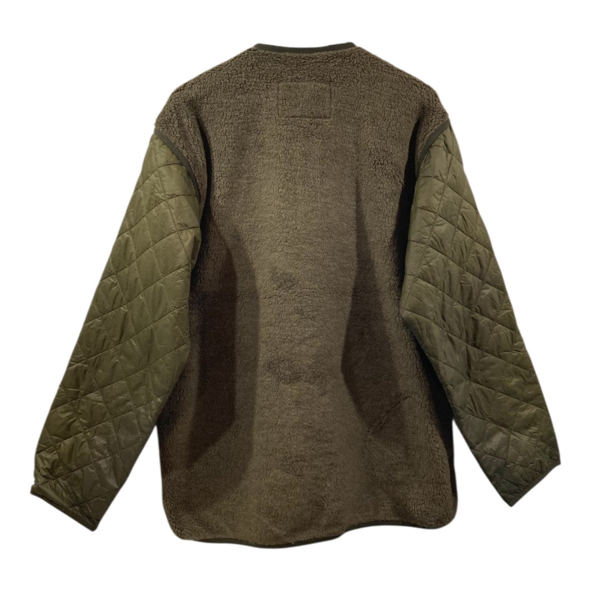 Barbour Heritage + Flight Hybridキルティングボアライナージャケット242MLI0055 古着・中古-2枚目のアイテム画像