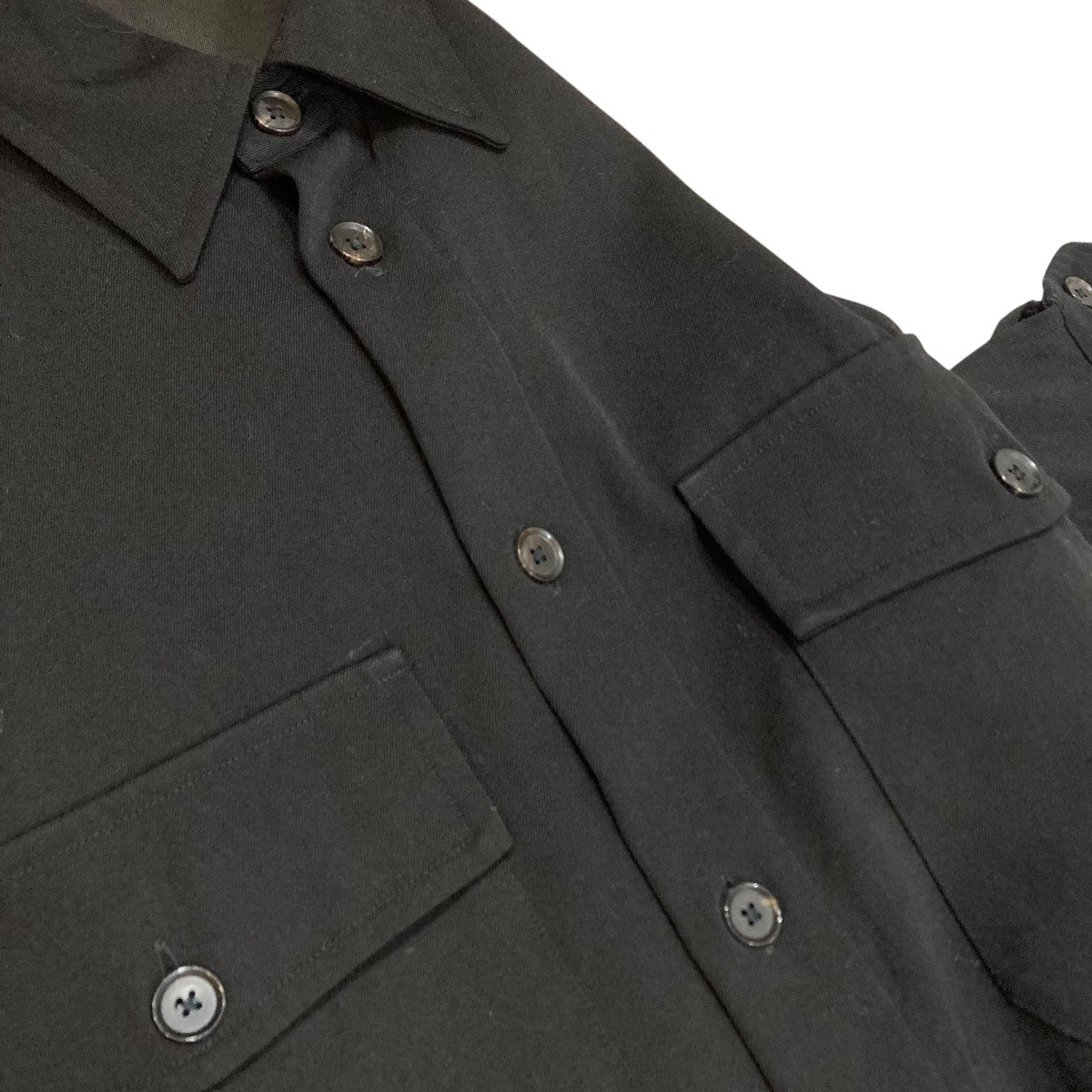 AURALEE(オーラリー) WOOL MAX GABAGINE SHIRTロングスリーブシャツ