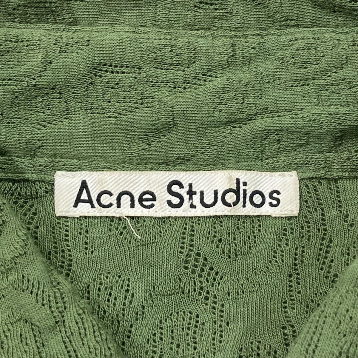 ACNE STUDIOS(アクネストゥディオズ) Button-up Shirt Lace Pattern 