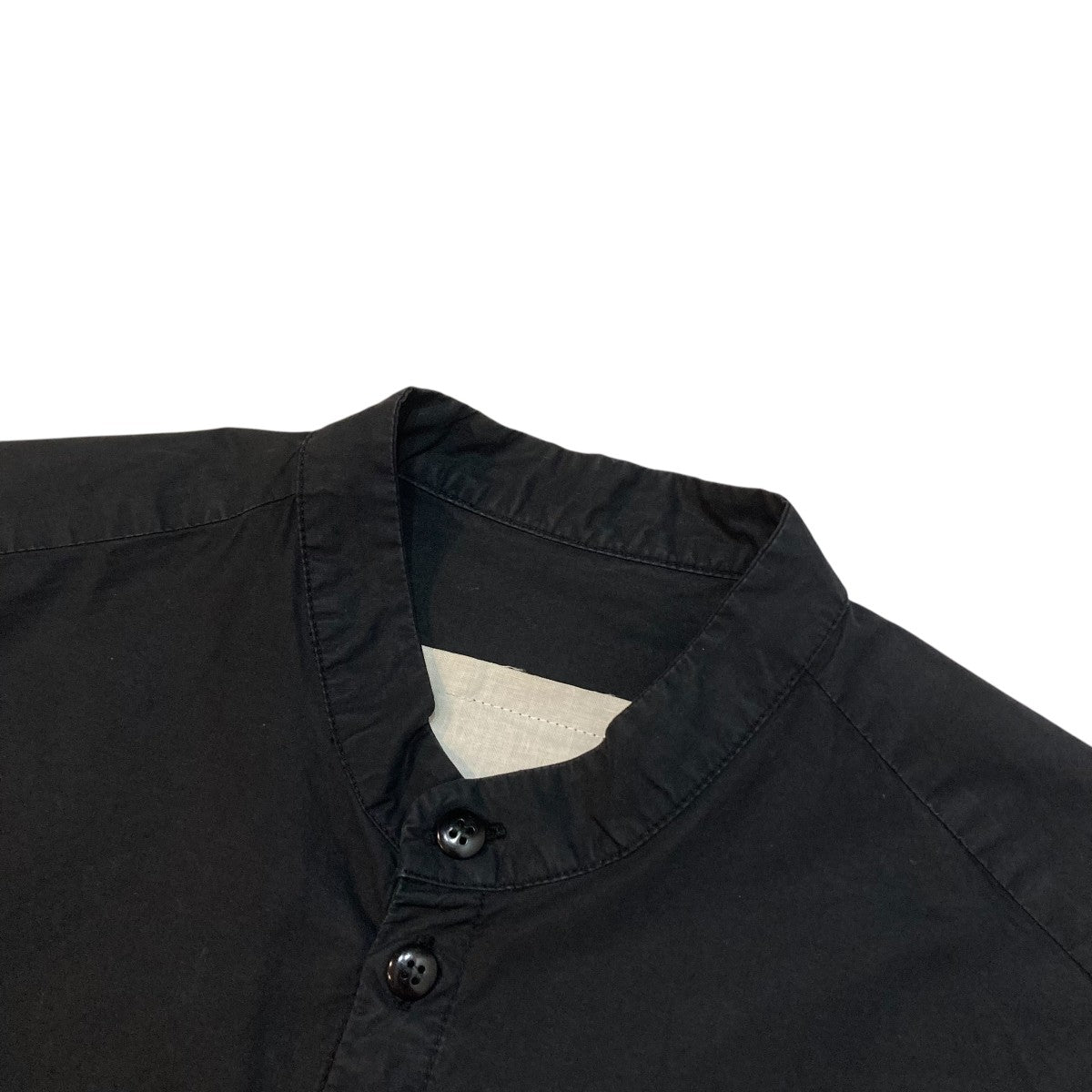 toogood(トゥーグッド) THE BOTANIST SHIRT長袖シャツ ブラック