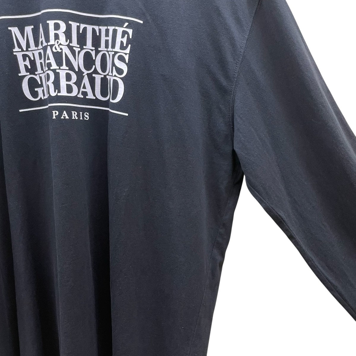 マリテフランソワジルボー MARITHE+FRANCOIS GIRBAUD LOGO LONG SLEEVE ロングカットソー 1MG24CLS101 MARITHE+FRANCOIS GIRBAUD(マリテフランソワジルボー) LOGO LONG