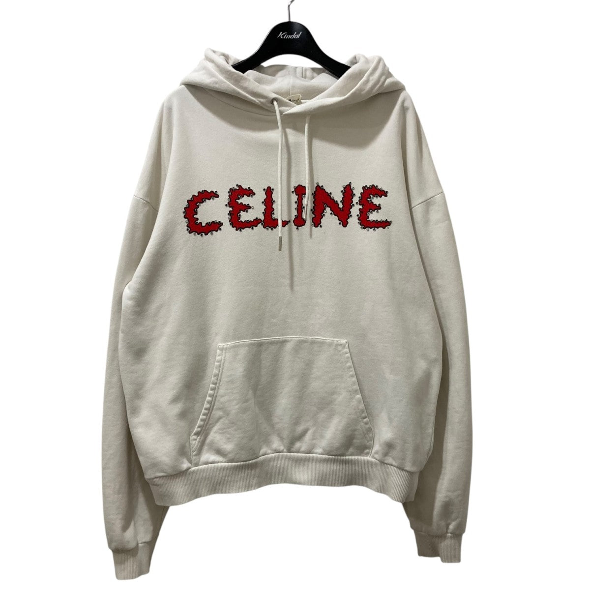 ◆◆VIP◆◆CELINE グラデーション ロゴ ルーズ フーディー ◇◇VIP◇◇CELINE グラデーション ロゴ ルーズ フーディー