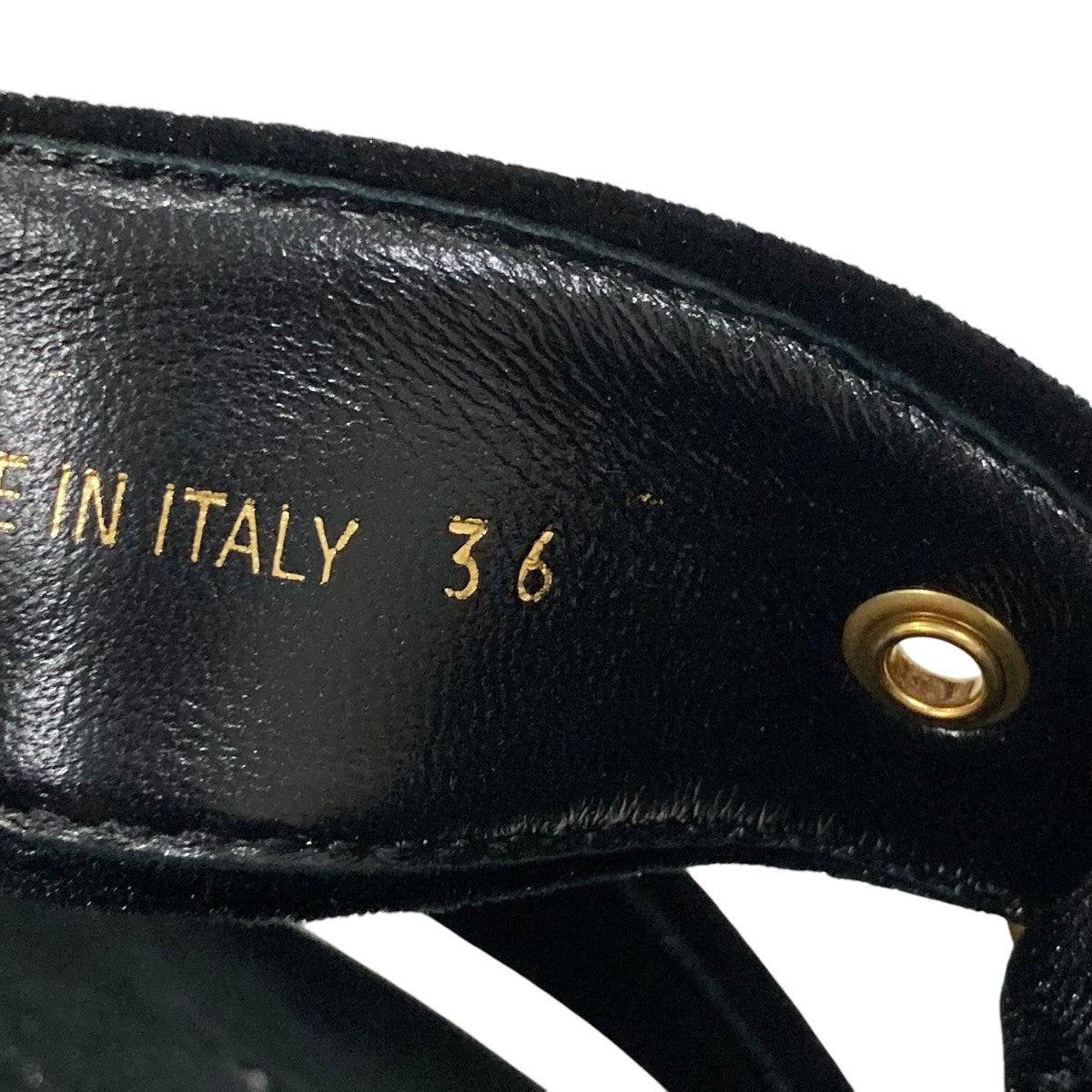 PRADA(プラダ) ベロアサンダル1XX715 1XX715 ブラック サイズ 36