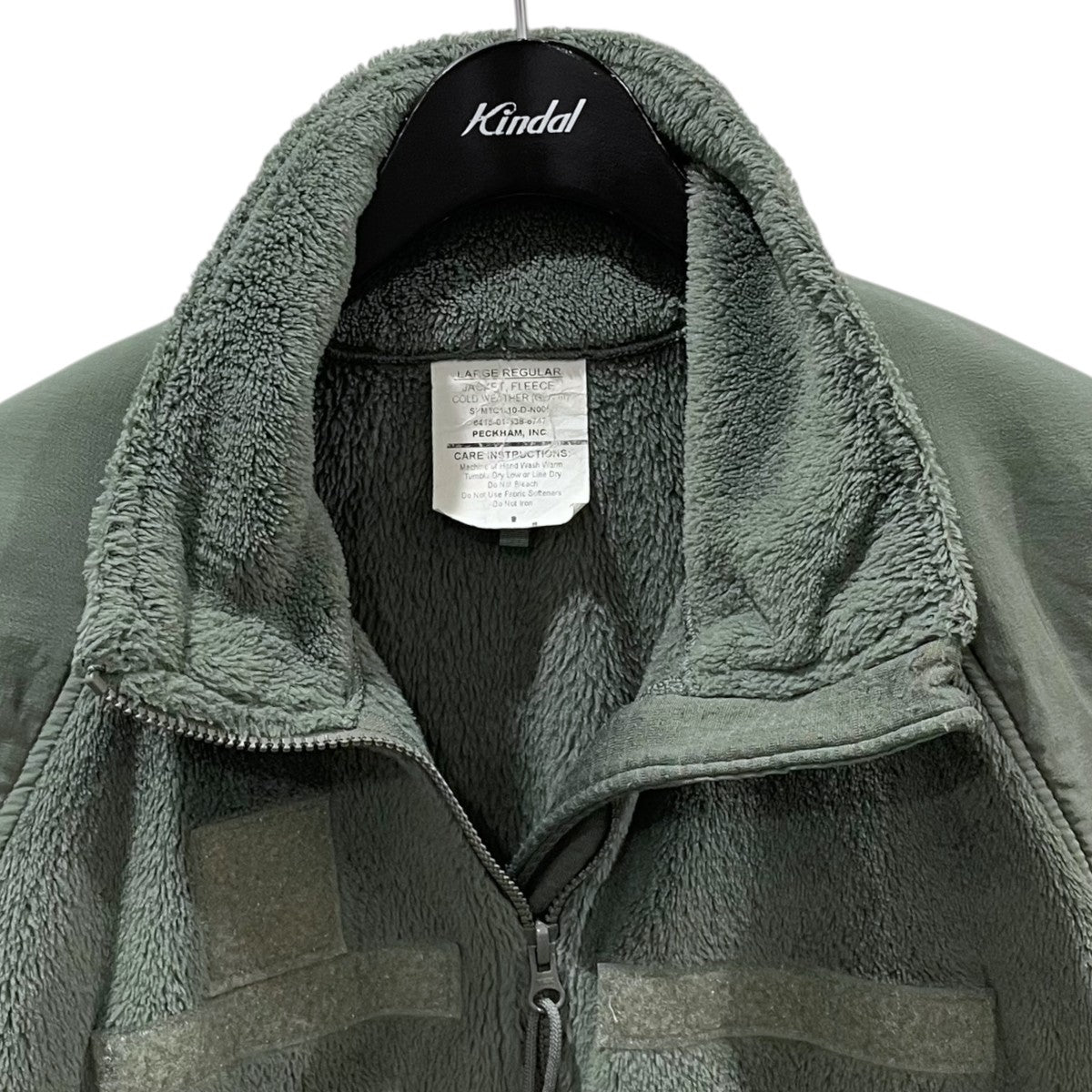 ジップアップフリースジャケット GEN3 ECWCS COLD WEATHER POLARTEC ジェネレーション3 エクワックス コールドウェザー ポーラテック 8415-01-638-6747