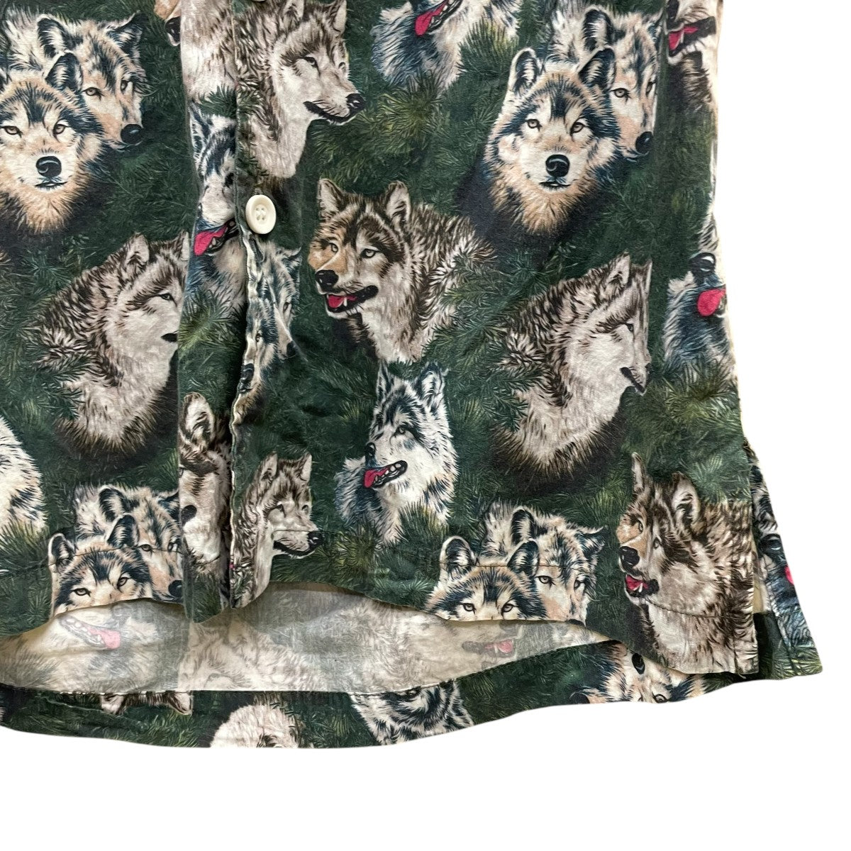 RHUDE アニマル柄半袖グラフィックシャツ 古着・中古-4枚目のアイテム画像