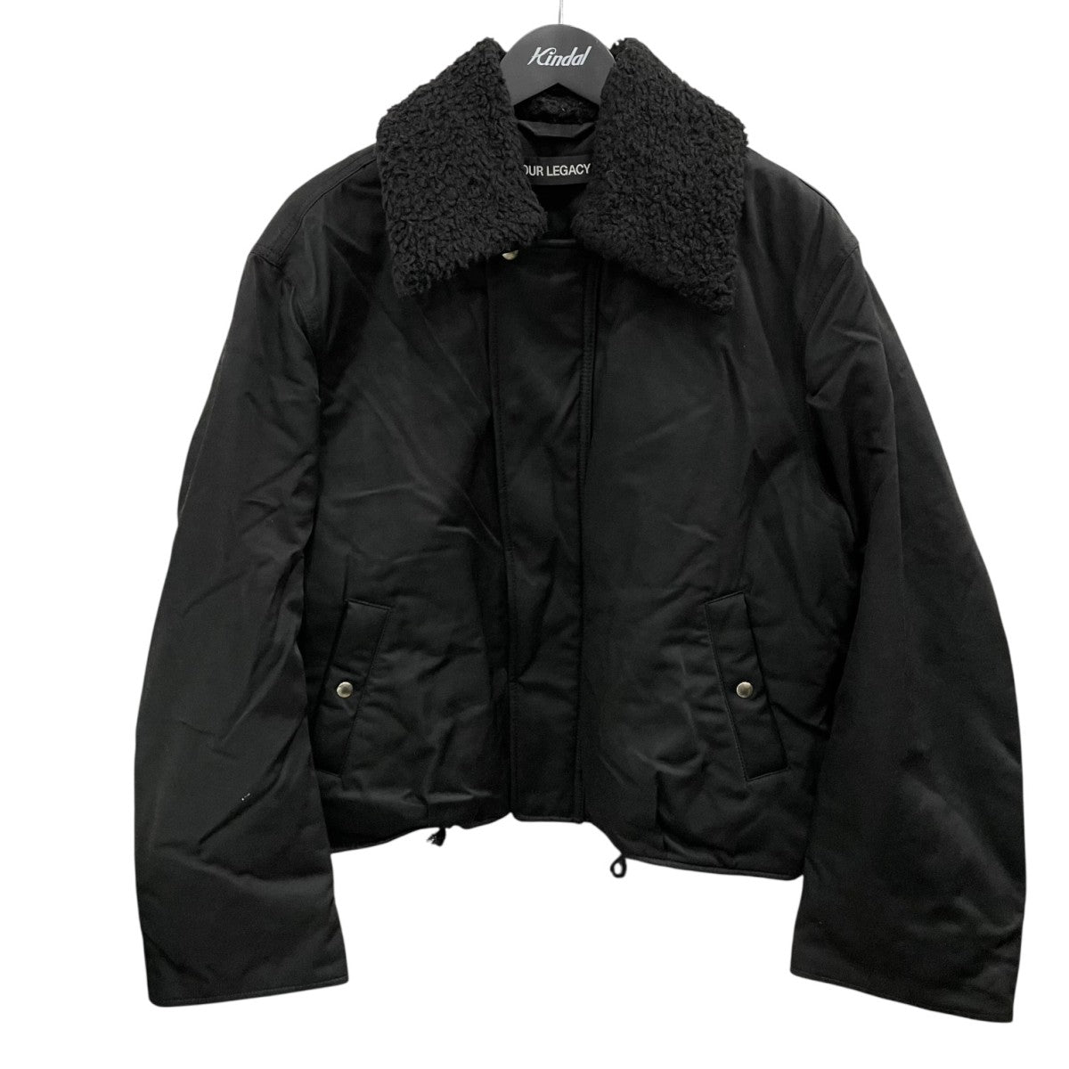 OUR LEGACY アワーレガシー　ナイロンジャケット　48 ナイロン　BLK OUR LEGACY - ACE JACKET Black Aero Nylon | River