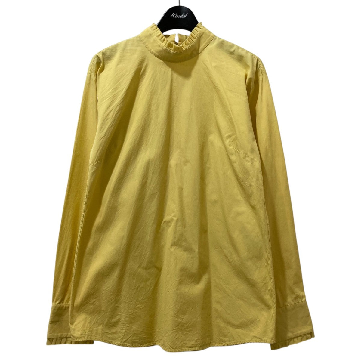 【値下げ】JIL SANDER フリルブラウス JSWG564631 イエロー サイズ：38 (堀江店) JIL SANDER(ジルサンダー) フリルブラウスJSWG564631 JSWG564631
