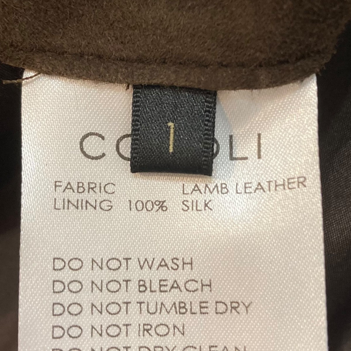 COMOLI(コモリ) 24AWスエード 2BジャケットレザージャケットA03-01016