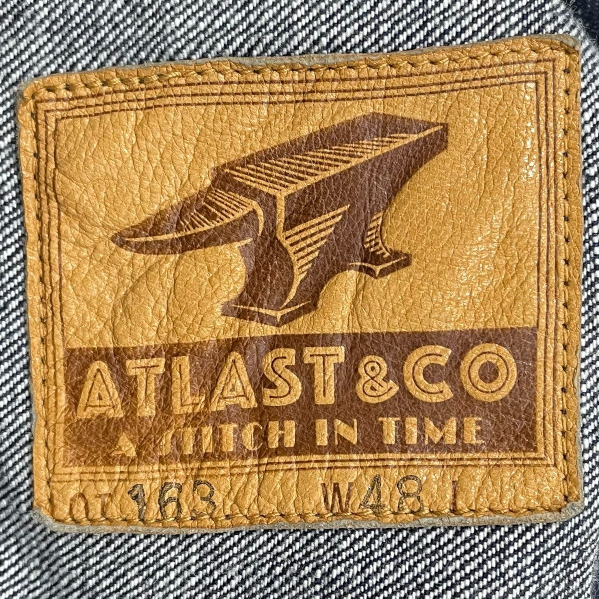 ATLAST ＆ CO(アットラスト) デニムジャケット 163 163