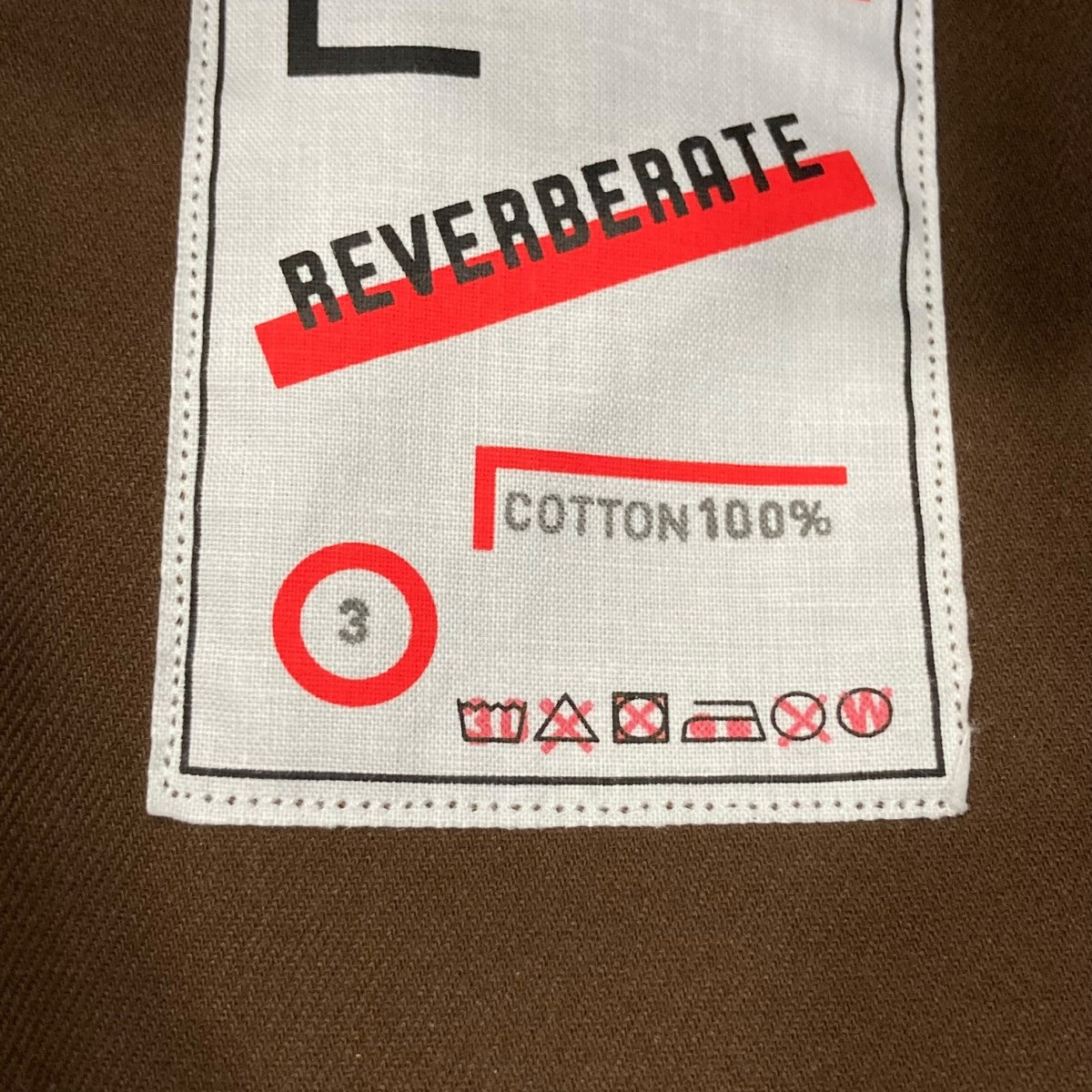REVERBERATE(リバーバレイト) BELTED TROUSERSベルテッド