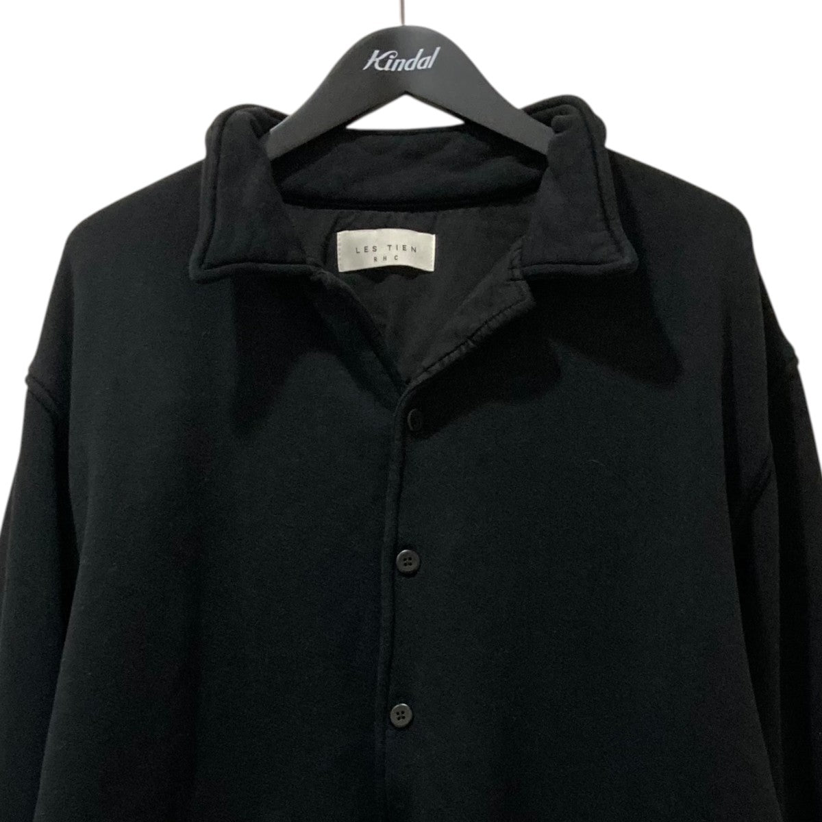 LES TIEN(レスティエン) RHC別注 Sweat Button Shirt スウェットシャツ