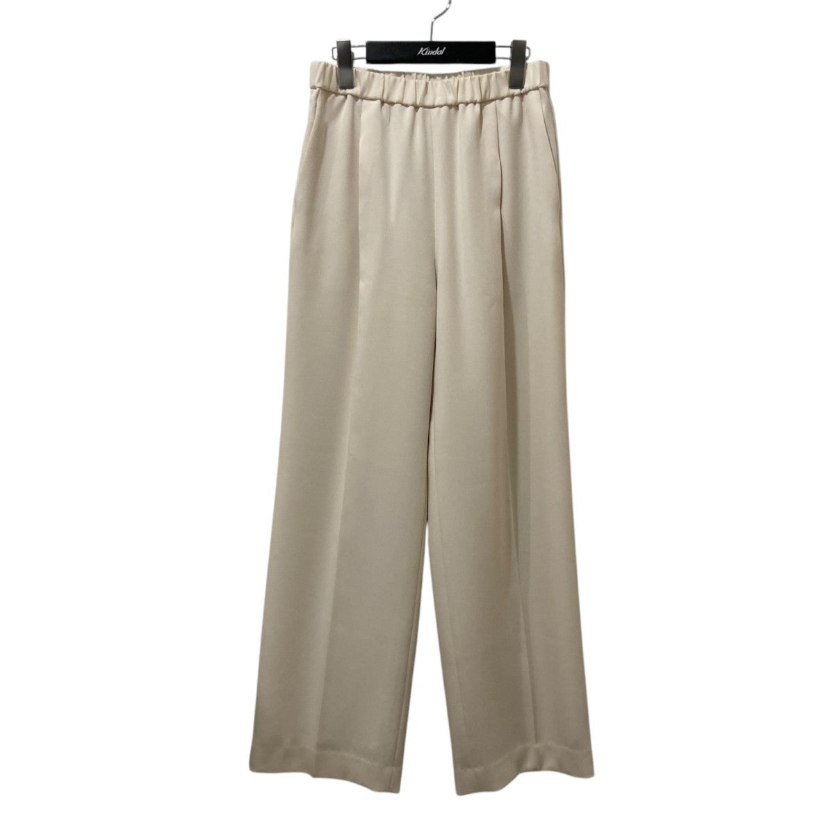 Plage(プラージュ) 22SS Washable Linen混パンツ イージーワイド