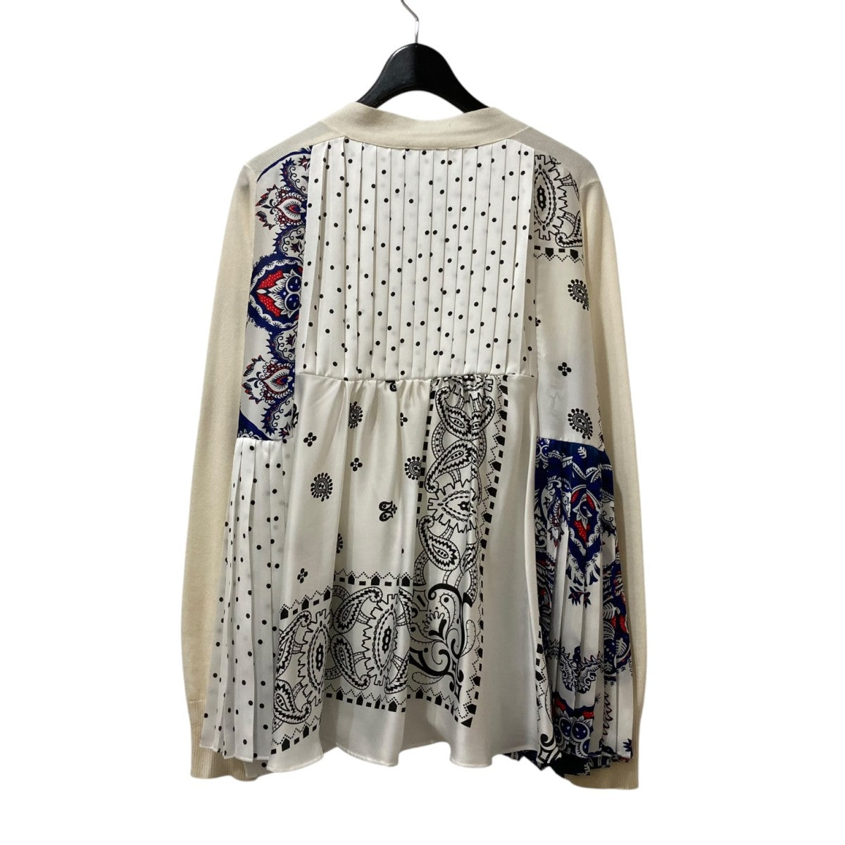 sacai(サカイ) バックスカーフニットカーディガン 21-05437 21