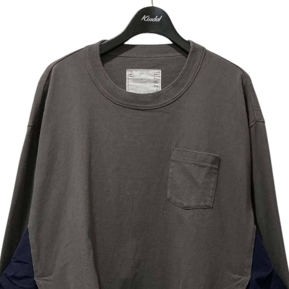 sacai(サカイ) Sport Mix L S T-ShirtロングスリーブTシャツ22 sacai(サカイ) Sport Mix L S T-ShirtロングスリーブTシャツ22