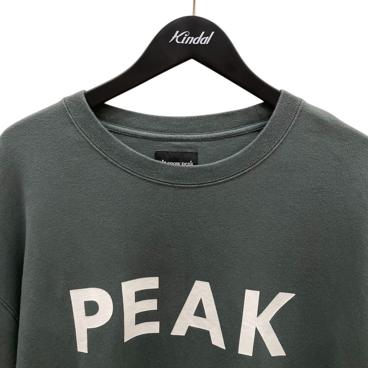 snow peak relume スウェット　L　ジャーナルスタンダード SNOWPEAK / スノーピーク】別注 クルーネック スウェット 