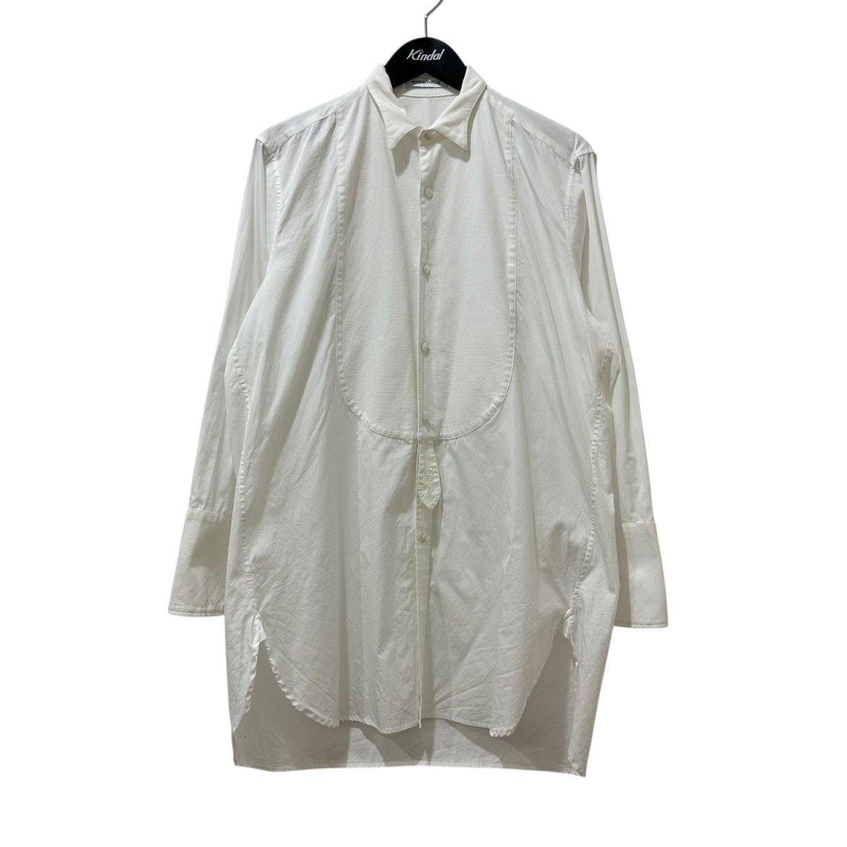 【美品】マディソンブルー CPO WOOL GRENCHECK シャツ　３ GUCCI(グッチ) ピグレットチェックシャツ ブルーxグリーン