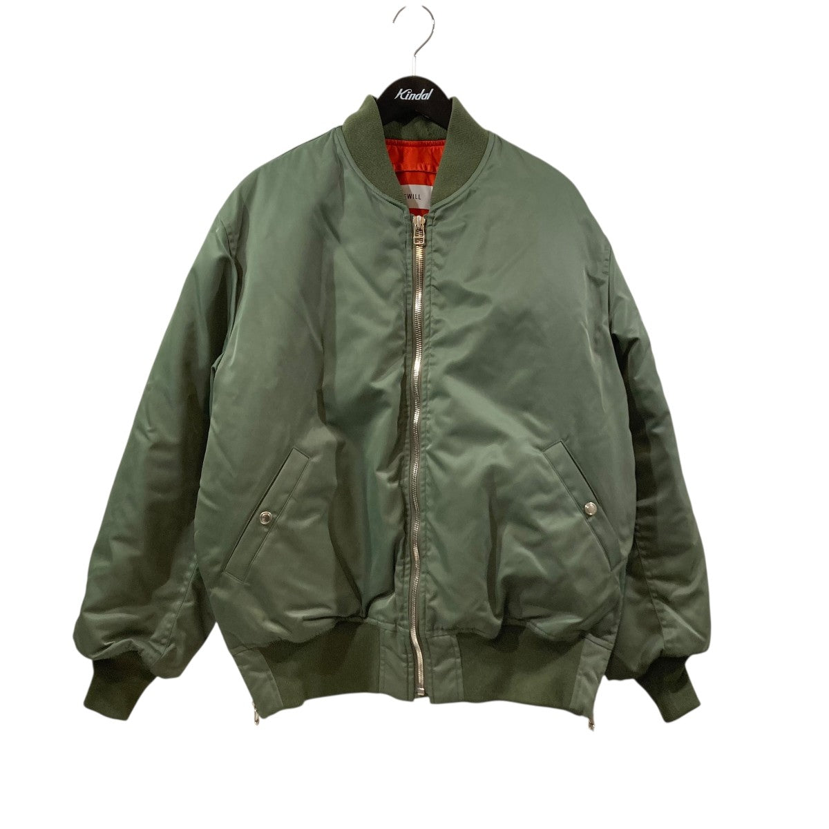 24AW4ZIP MA-1ボンバージャケットW-013-3001