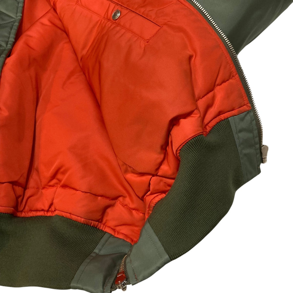 24AW4ZIP MA-1ボンバージャケットW-013-3001