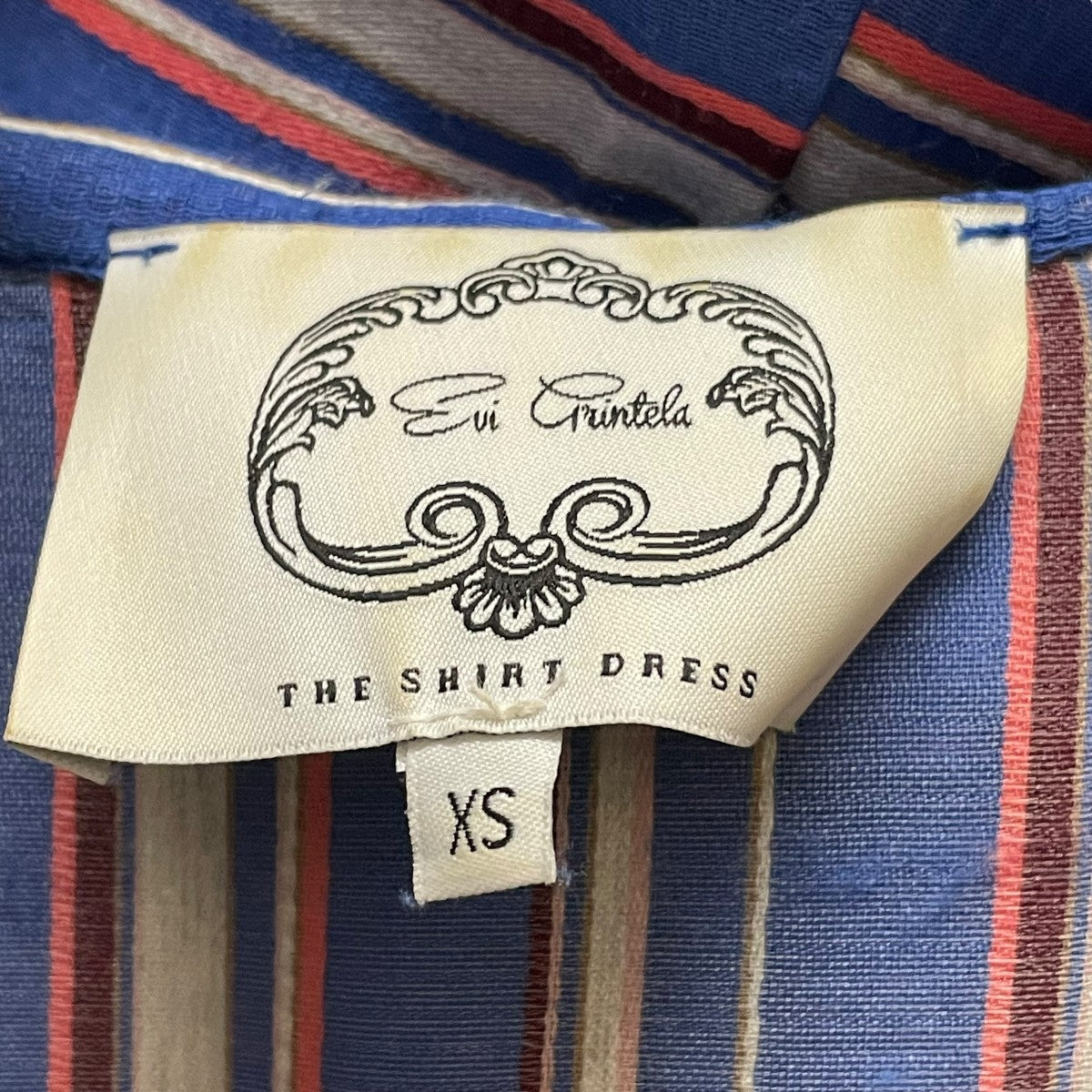 EVI GRINTELA SHIRT DRESSストライプワンピース32060106024 古着・中古-5枚目のアイテム画像