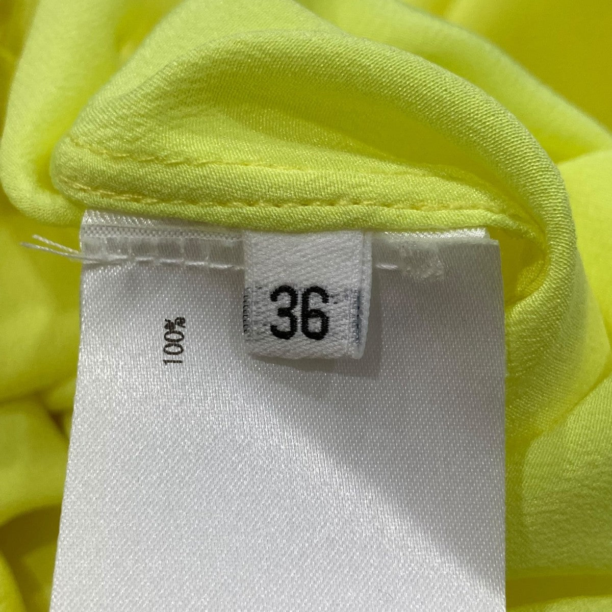 christian wijnants シルクロングスカートWPP5820SAFRON 古着・中古-8枚目のアイテム画像