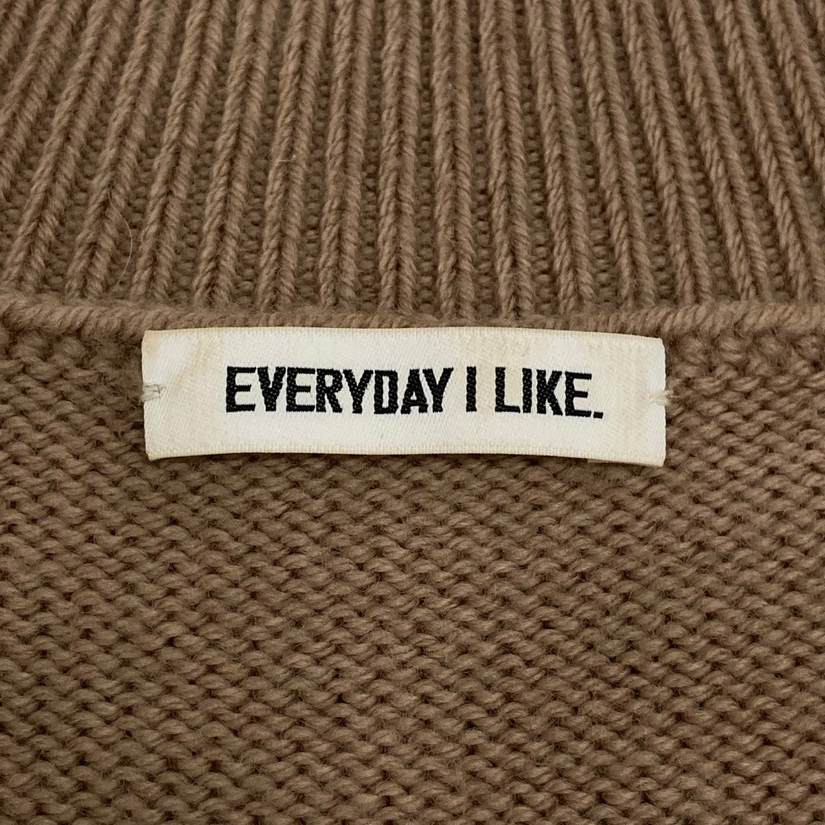 EVERYDAY I LIKE． Vネックニット1808050810030 古着・中古-7枚目のアイテム画像