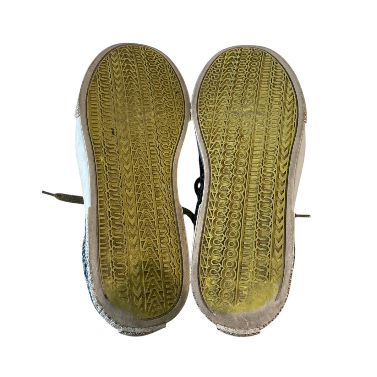 MARC JACOBS ザ デニム モノグラムローカットスニーカー2P4FSN001F22 古着・中古-5枚目のアイテム画像